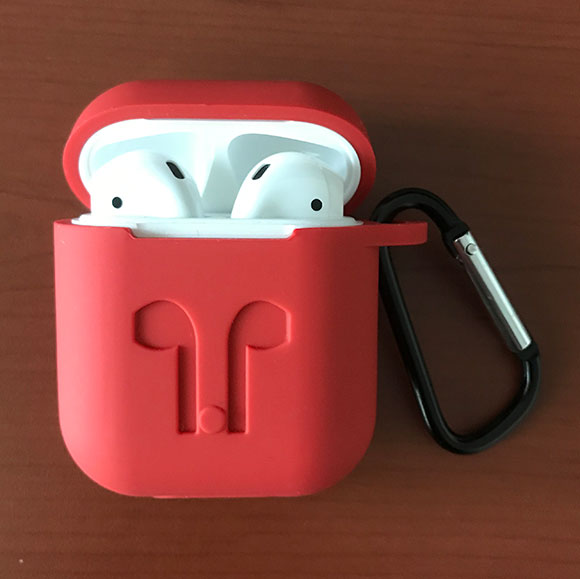 에어팟(AirPod) 실리콘 케이스 장착