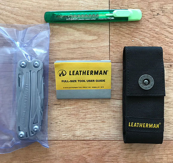 레더맨 멀티툴 윙맨(LEATHERMAN MULTITOOL WINGMAN) 구성