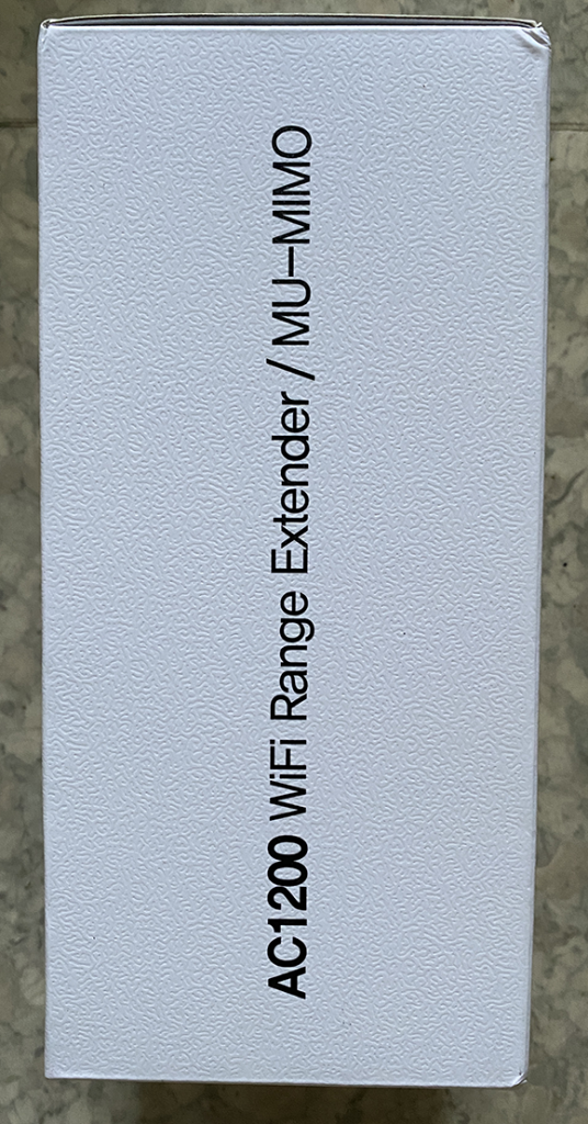 ipTIME Extender-A6T 상자 옆면